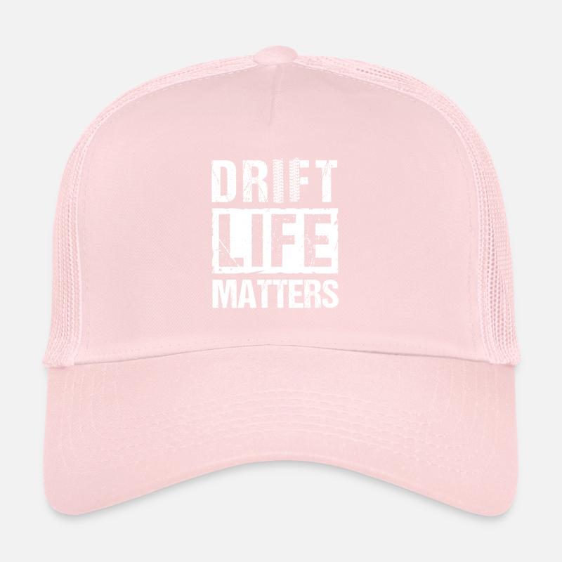 Drift Life Matters Jdm Auto Drifting Trucker Cap