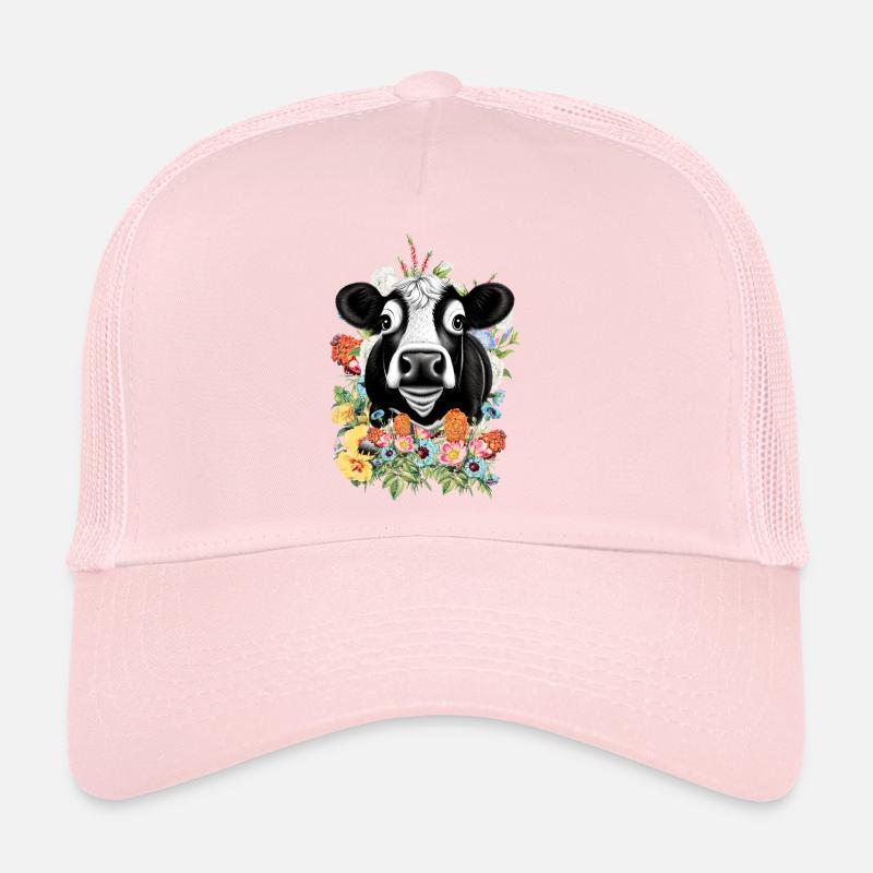 Kuh Blumen Trucker Cap