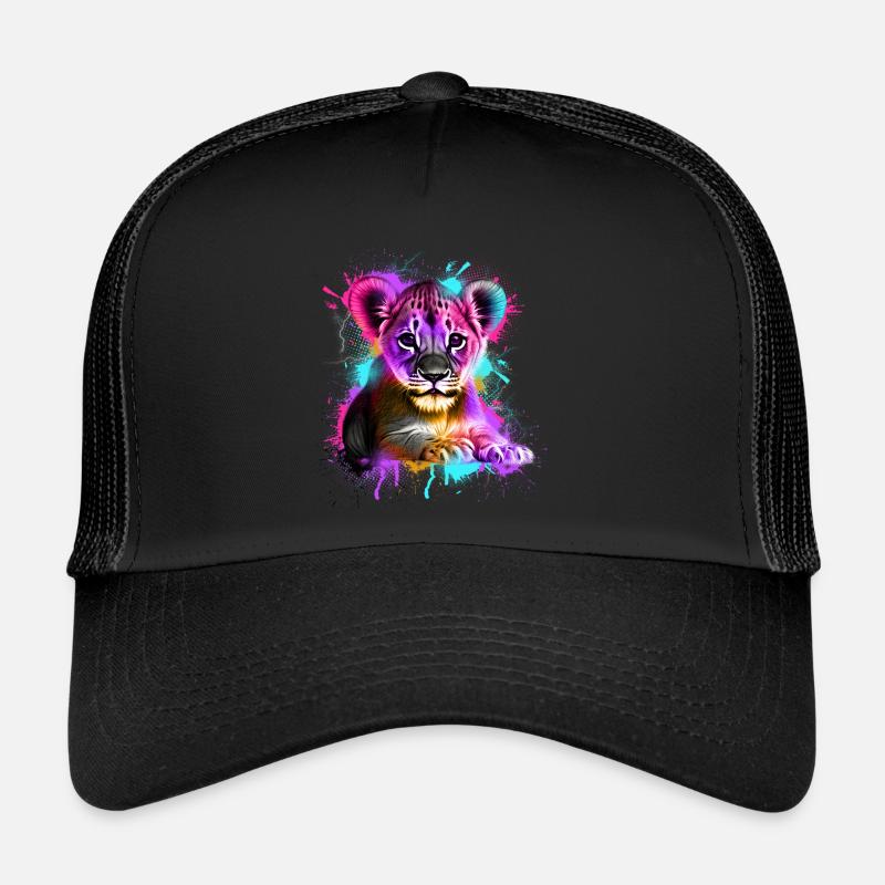 Little Lion Colorful Trucker Cap