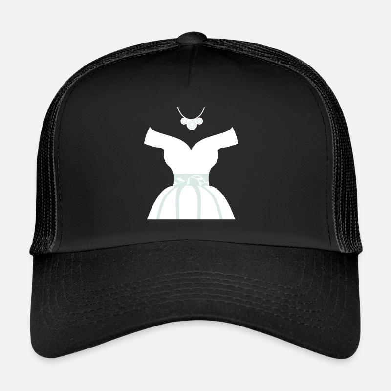 Brautkleider Brautduschen Niedlich Grafik Lustig Trucker Cap