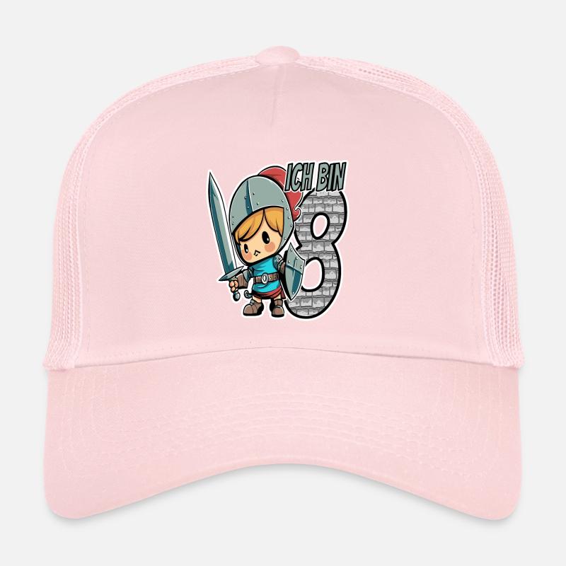 Ich bin 8 - 8. Geburtstag - Ritter Trucker Cap
