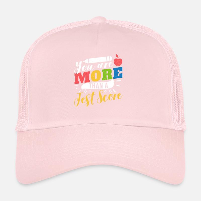 You're more than a test result Funny back Trucker Cap