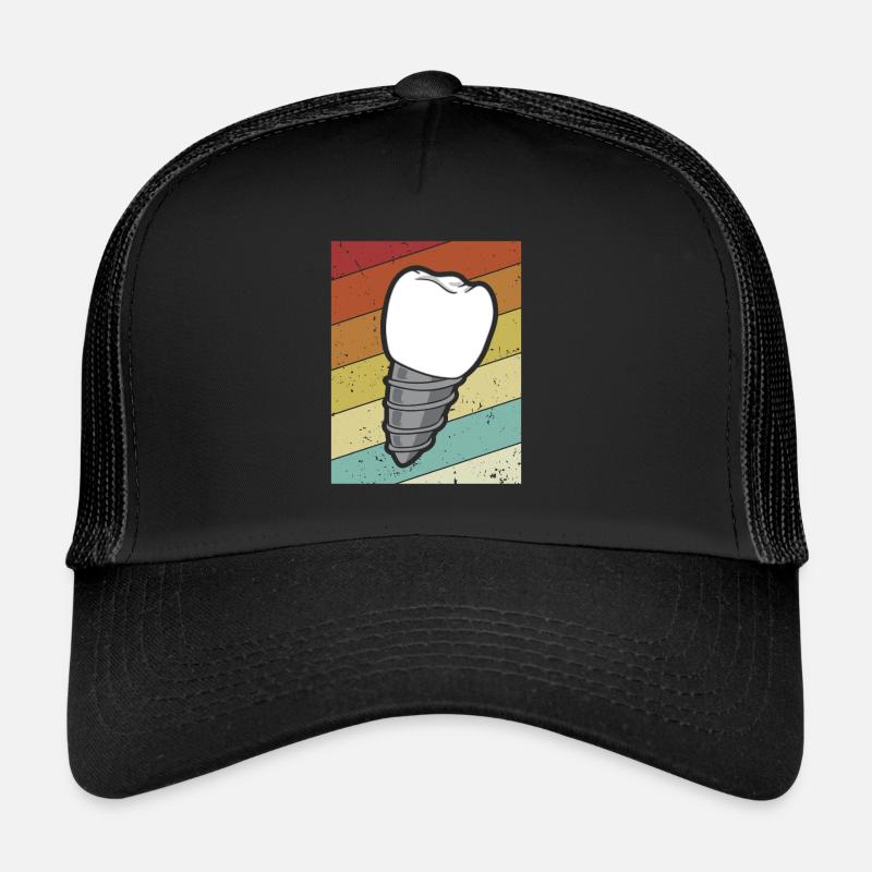 Rétro Dental Assistant Technique Laboratoire Dentaire Casquette trucker 