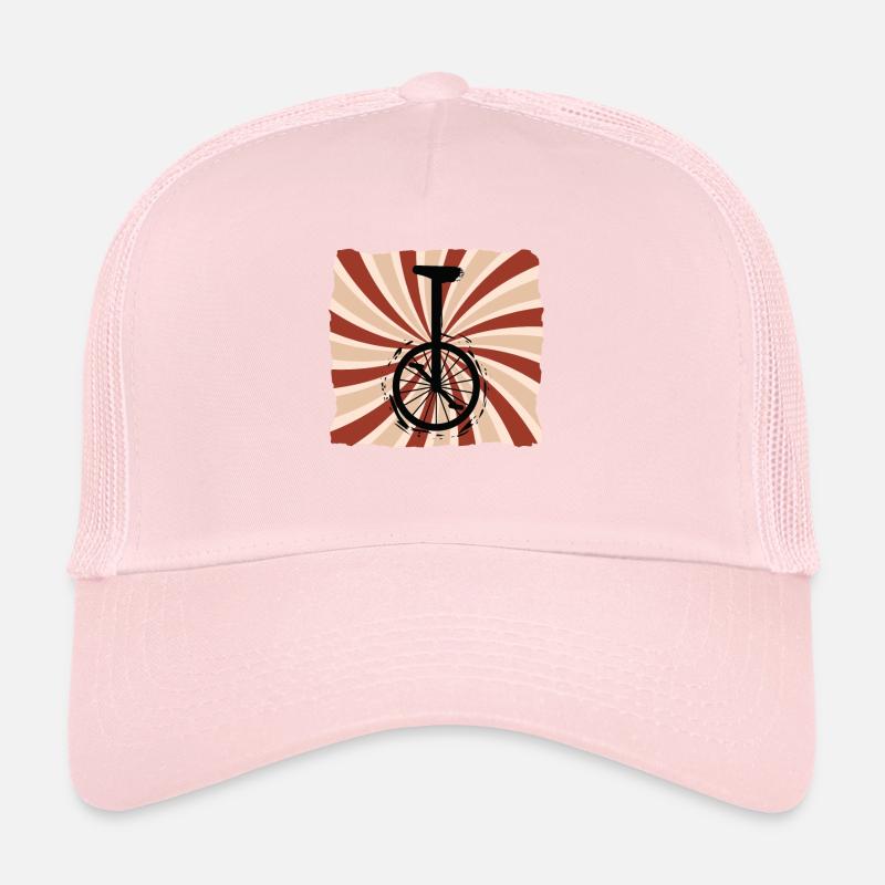 Einrad Retro Unicycle Trucker Cap