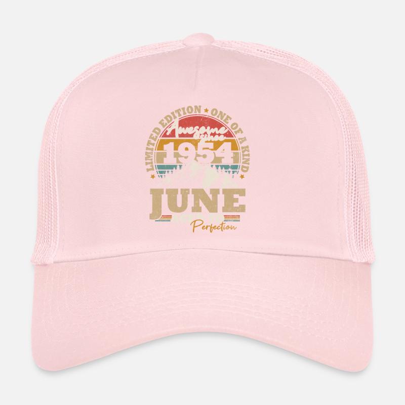 Juni 1954 Vintage Geburtstagsgeschenk 69 Jahre Trucker Cap