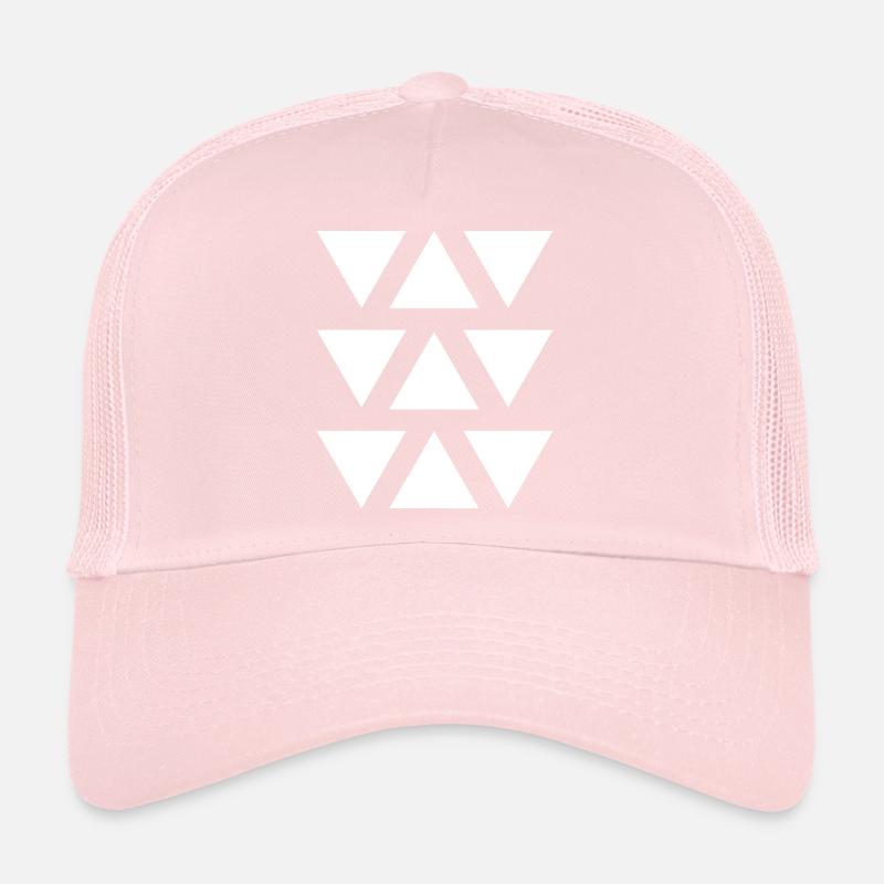 Geometrische Form des Dreiecks Trucker Cap