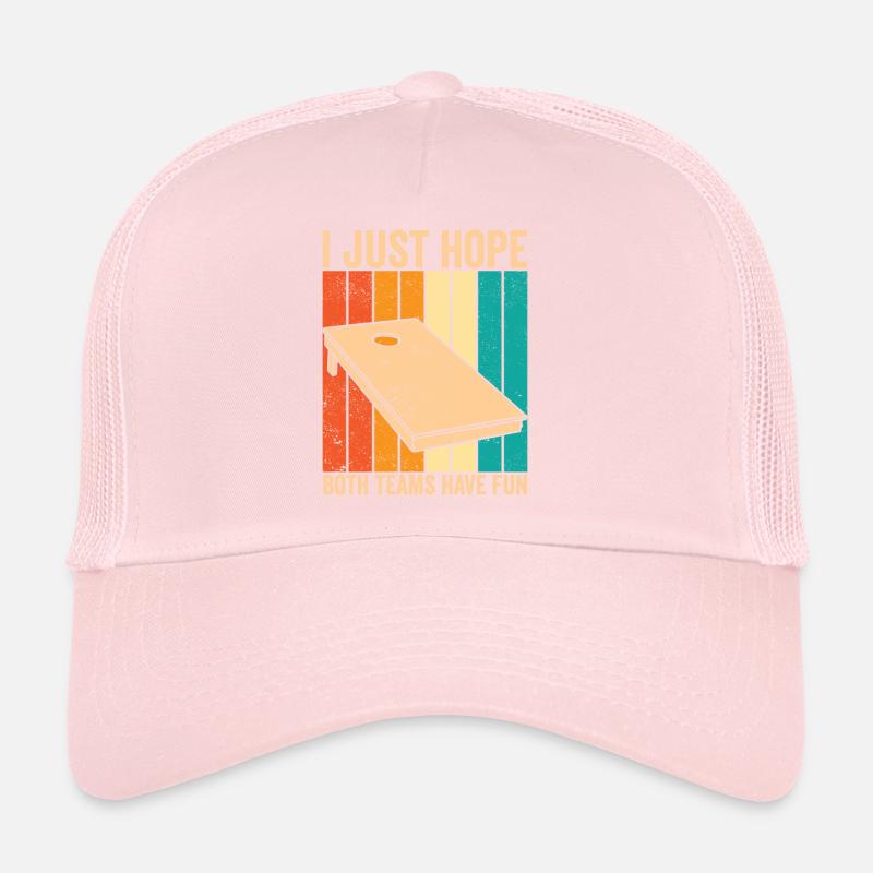 Cornhole Corn Hole Retro Casquette trucker 