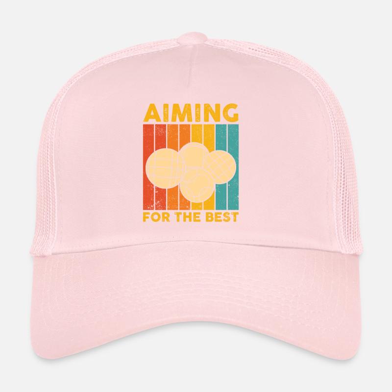 Drôle de boule de boccia rétro Casquette trucker 