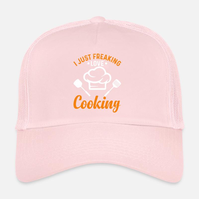 I Just Freaking Love Cooking Chef Cook Tools Resta Trucker Cap