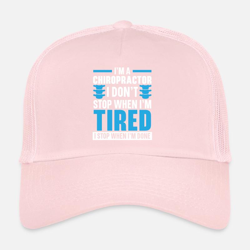 Chiropraktik Wirbelsäule Chirurg Knochen Chiropraktiker Trucker Cap