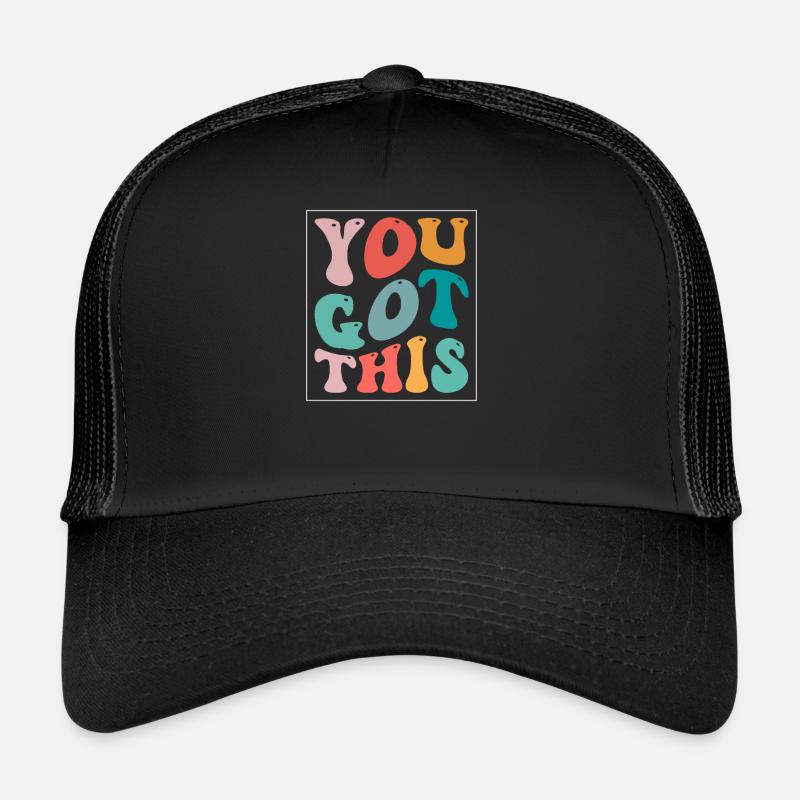 Vous avez ce t-shirt Groovy Hippie Testing Day pour Casquette trucker 