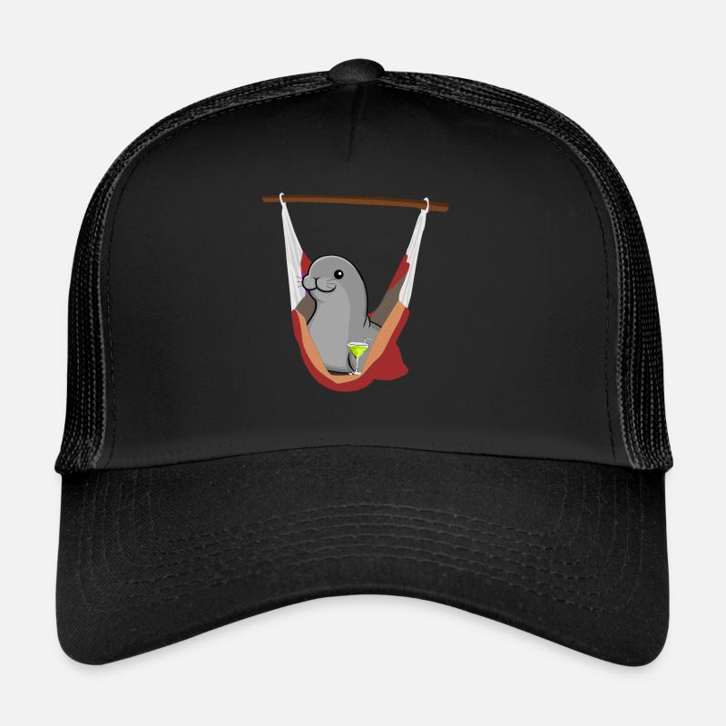 Sceau de phoque dans le sceau de phoque hamac Casquette trucker 
