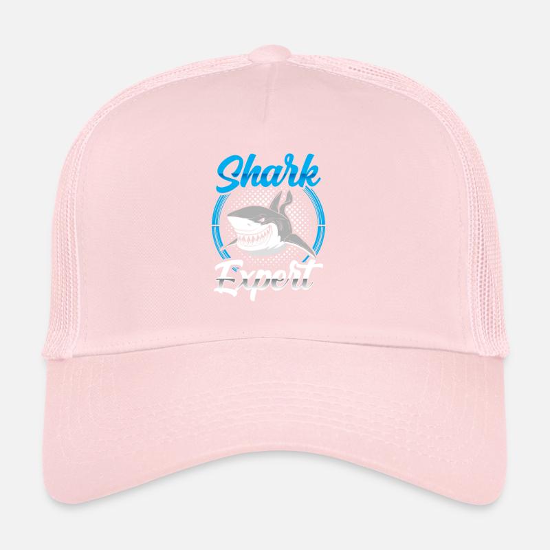 Hai Experte Haitauchen Haie Haifisch Haizahn Trucker Cap