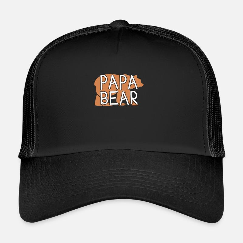 Papa ours Casquette trucker 