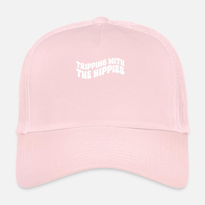 Tripping With The Hippies - Hippie Costume Casquette trucker 