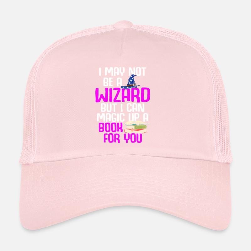 Librarian Bookworm Book Nerd Reading Library Trucker Cap