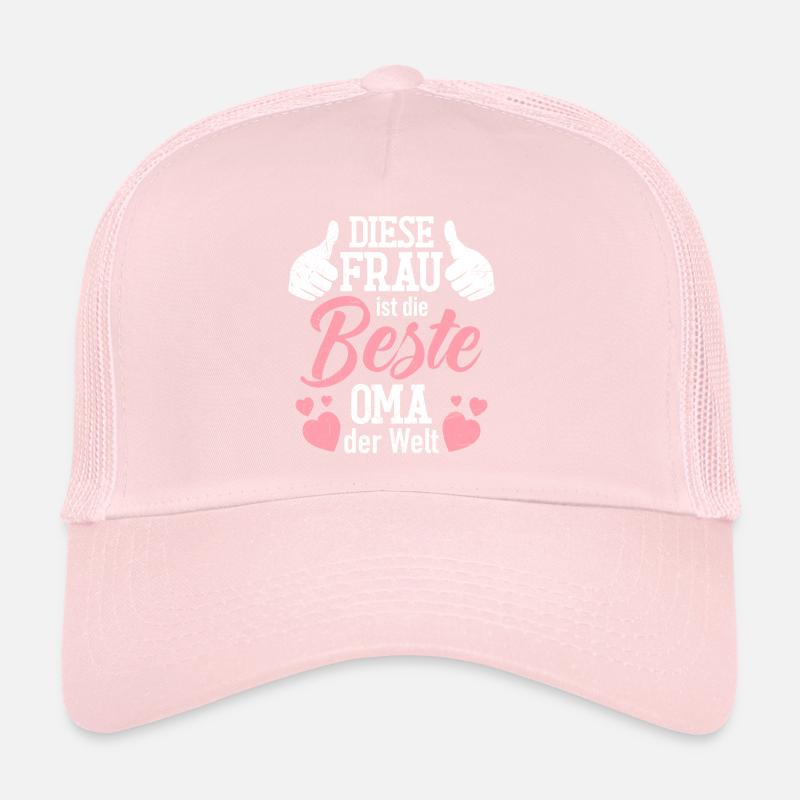 Beste Oma Muttertag weltbeste Oma Großmutter Trucker Cap