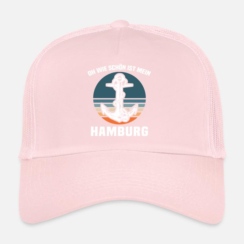 Hamburg Sprüche Hamburger Trucker Cap
