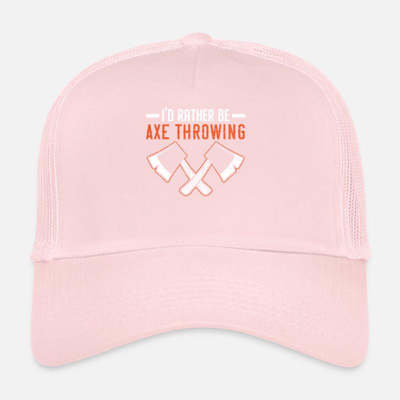 Axe Throwing Hatchet Thrower Axe Throw Lumberjack Trucker Cap