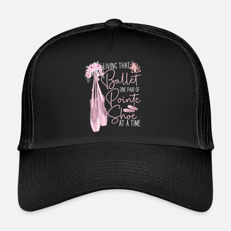 Ballet Danseuse Danse Ballerine Casquette trucker 
