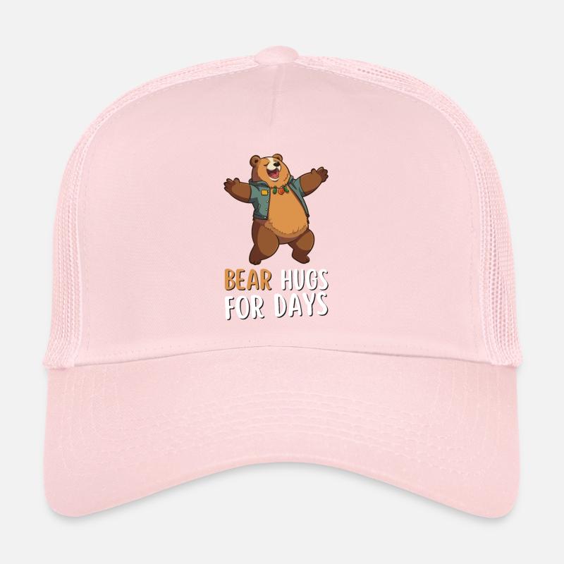 « Bear Hugs For Days » - Drôle de dicton avec un ours Casquette trucker 