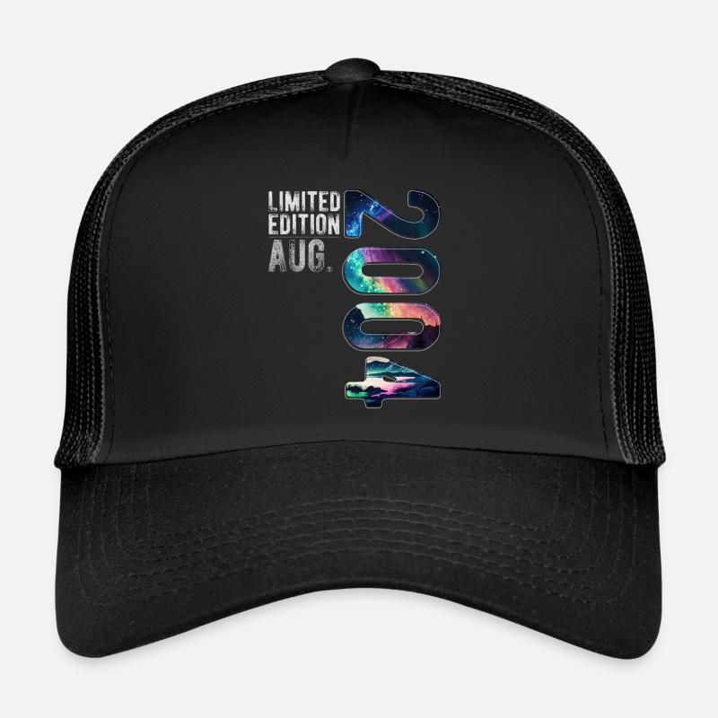 Édition Limitée 2004 Août Anniversaire Aurores boréales Casquette trucker 