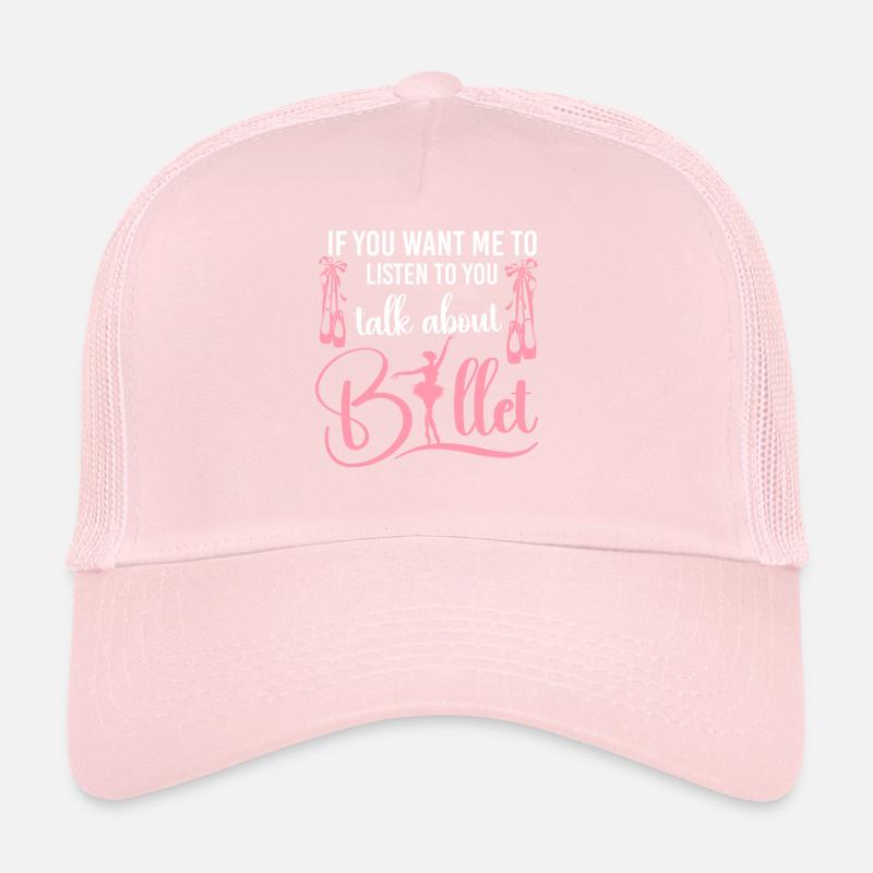 Ballet Danseuse Danse Ballerine Casquette trucker 