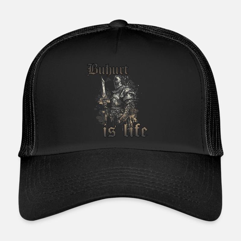 Bouhourt Ritter Wettkampf Buhurt Turnier Krieger Trucker Cap
