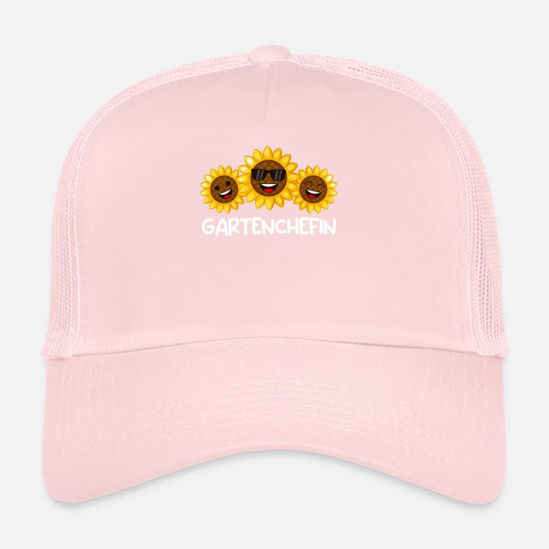 Garten Chefin Sonnenblumen Gartenfreundin Blumen Trucker Cap