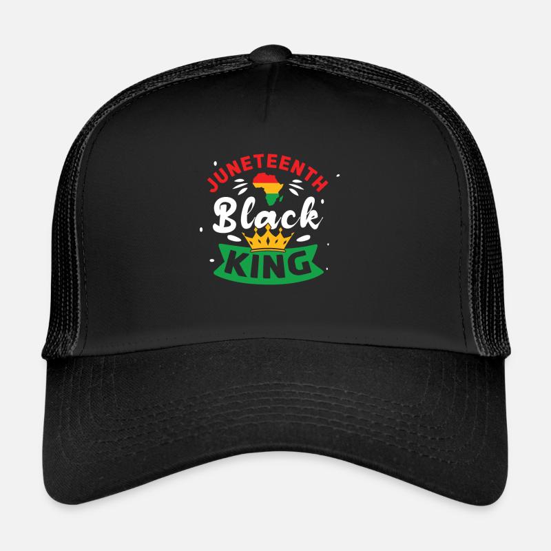 Génial Célébrez l’histoire des Noirs de Juneteenth Casquette trucker 