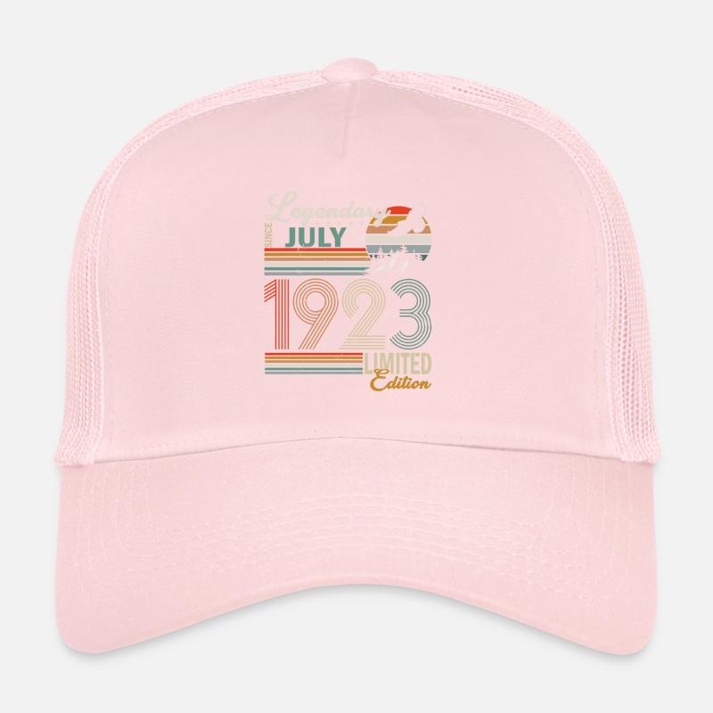 Juli 1923 Original Geburtstagsgeschenkidee Trucker Cap