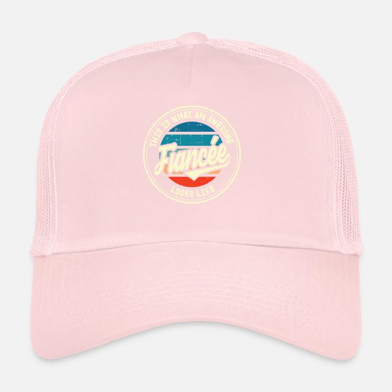 Fiancée Meilleure demande en mariage Cadeau rétro Casquette trucker 