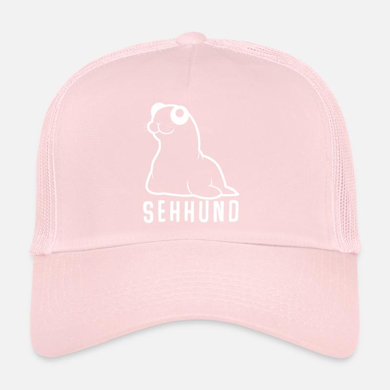 Seal, pun, sighthound, seal seal Trucker Cap