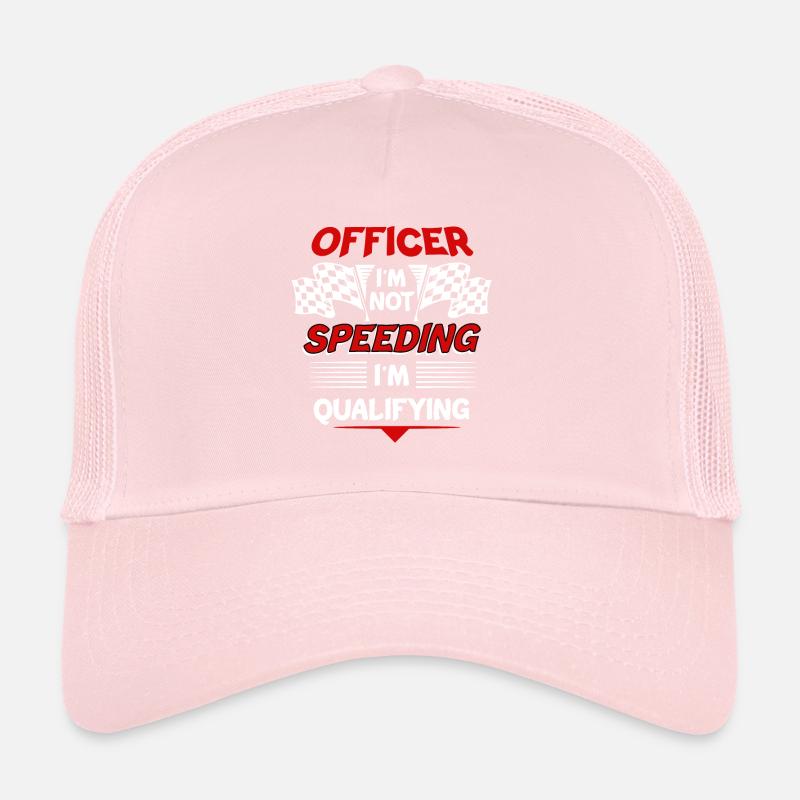 Officer: I'm not going too fast, I'm Trucker Cap