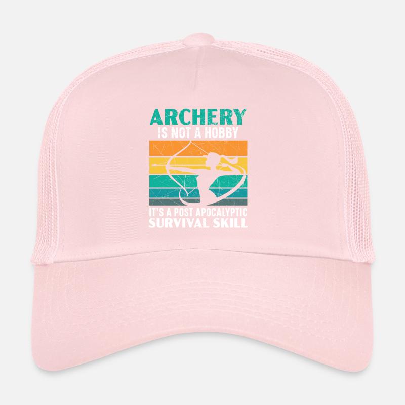Tir à l’arc Chasseur d’arc Archer Shoot Arrow Bowman Casquette trucker 