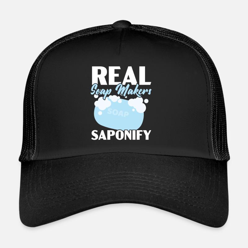 Real soap makers Saponify soaping soap barley Trucker Cap