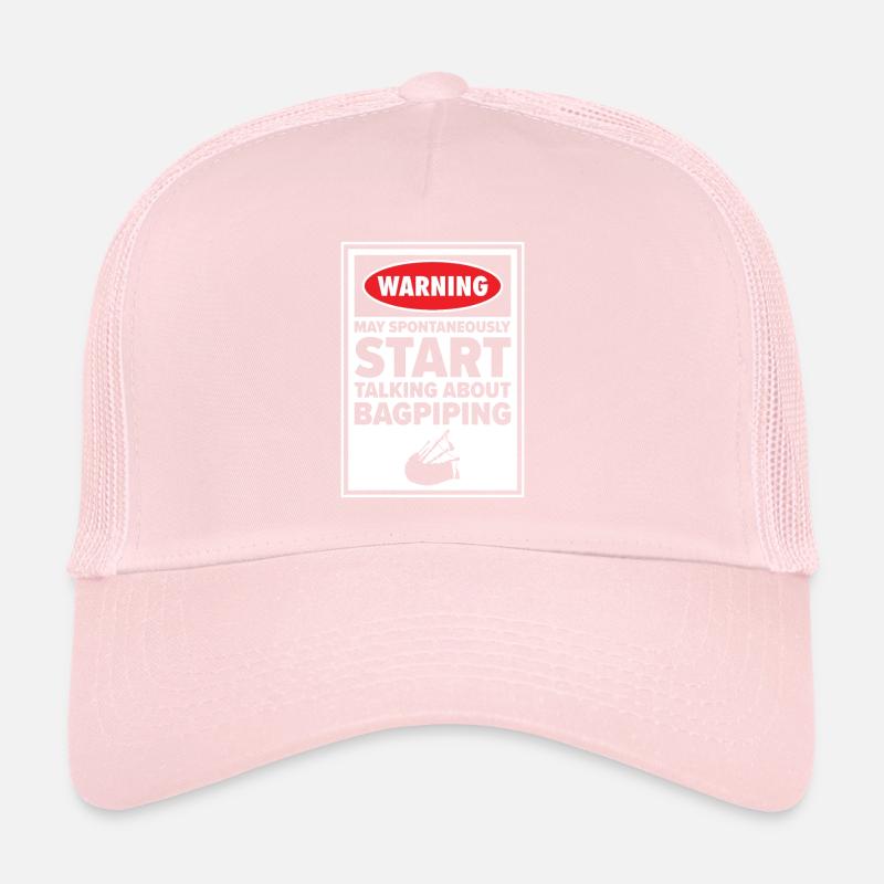 Drôle de joueur de cornemuse Casquette trucker 