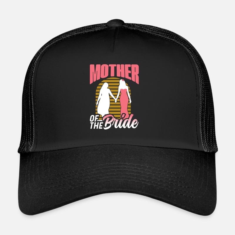 Mère de la mariée Mariage Mariage Casquette trucker 