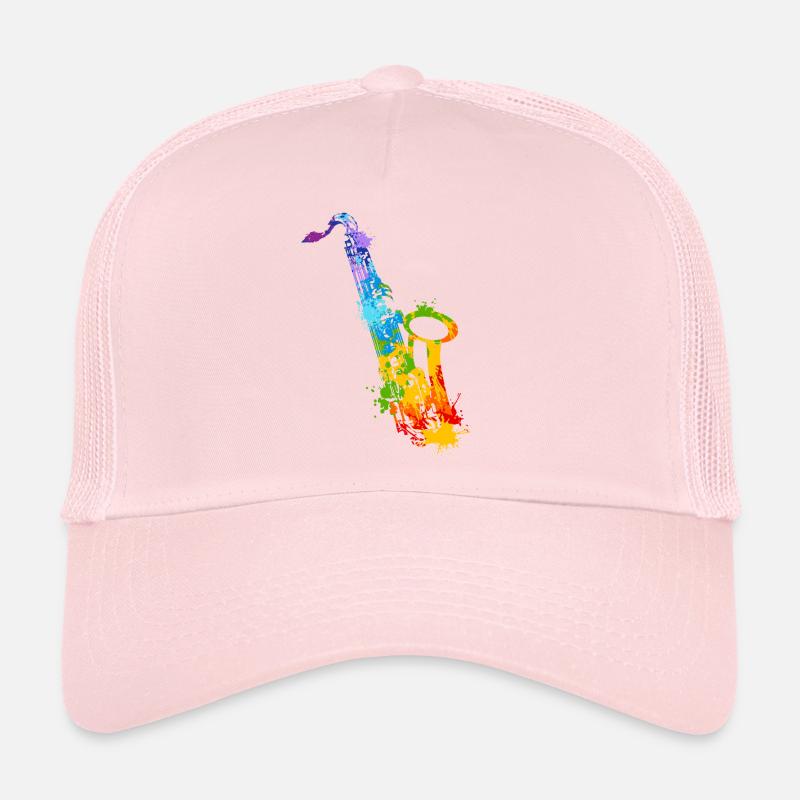 Splash Saxophone Casquette trucker 