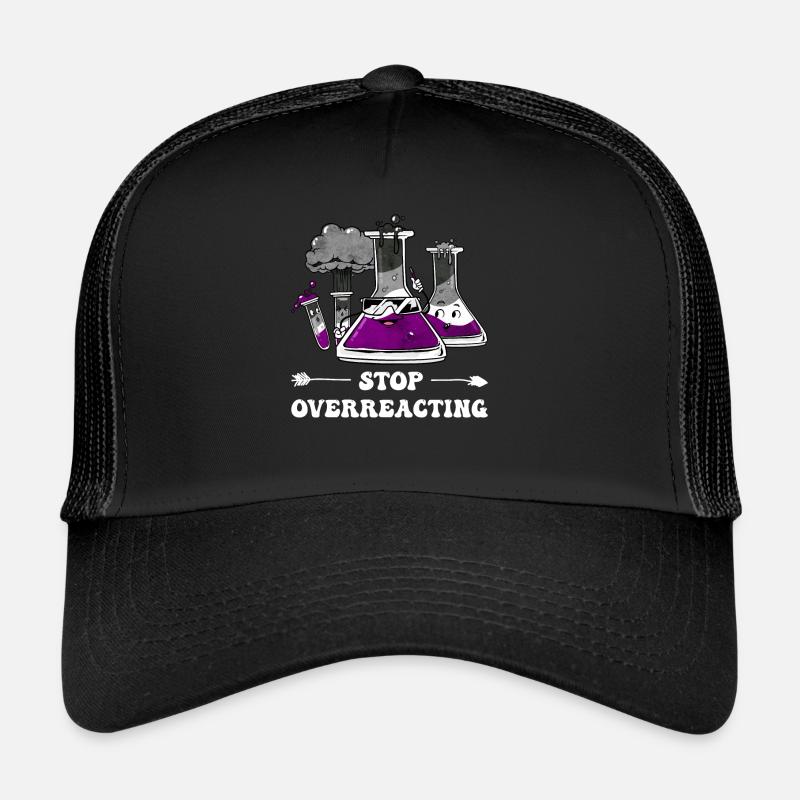 Asexual Pride Ace Flag Science Teacher Casquette trucker 