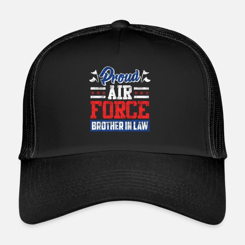 Stolzer Schwager Air Force Soldat Army Fan Trucker Cap