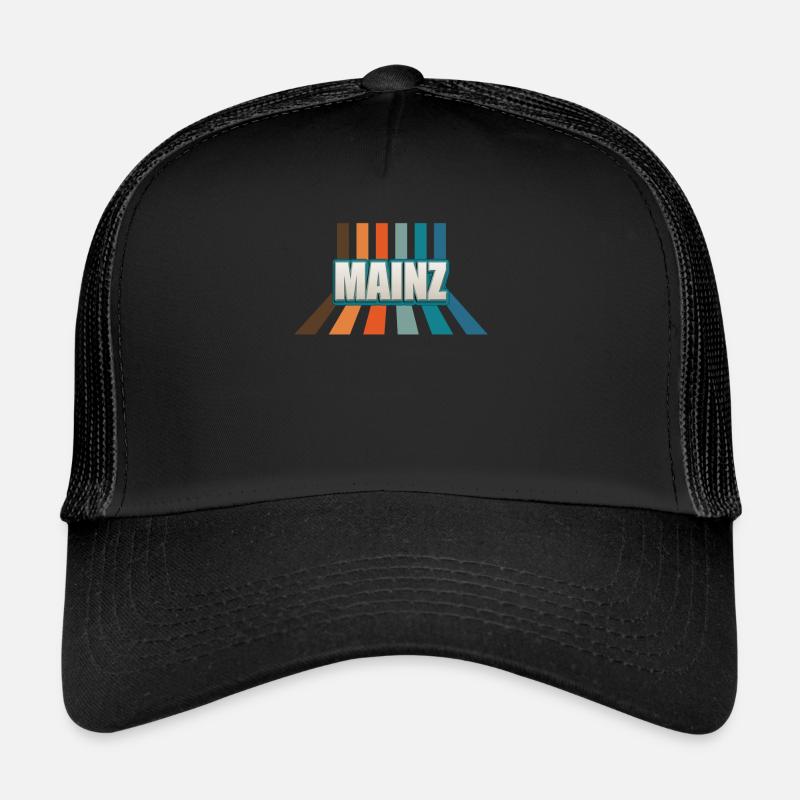 Mainzerin Mainzer Mainz - Trucker Cap - Schwarz/Schwarz