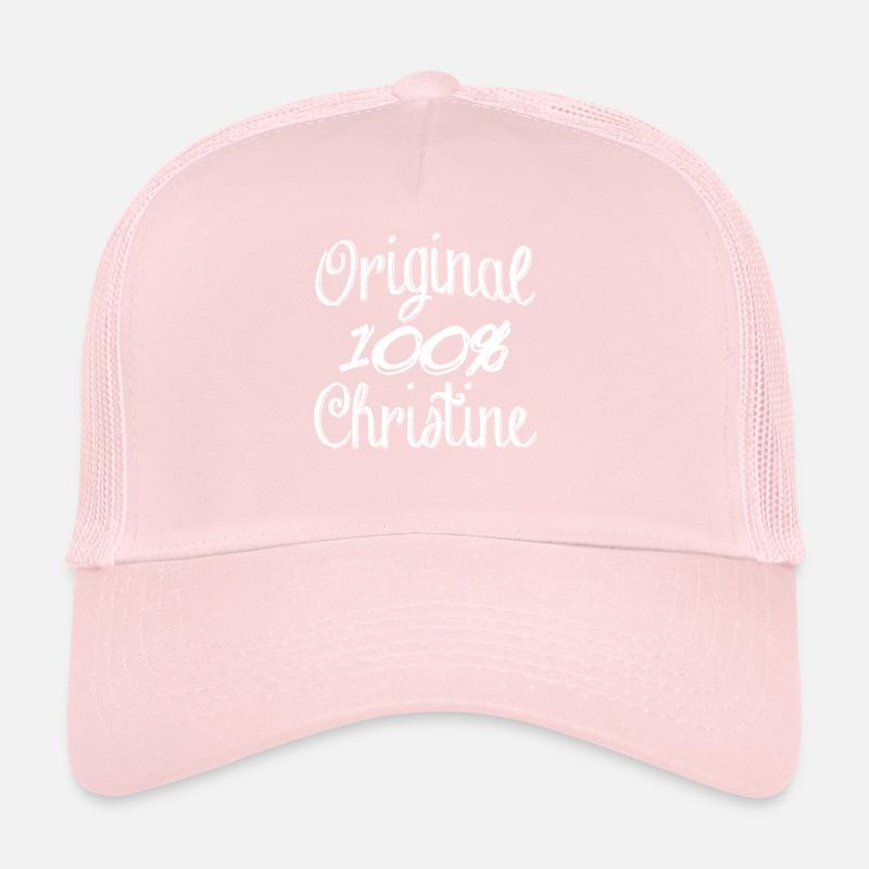 Original 100% Christine Trucker Cap