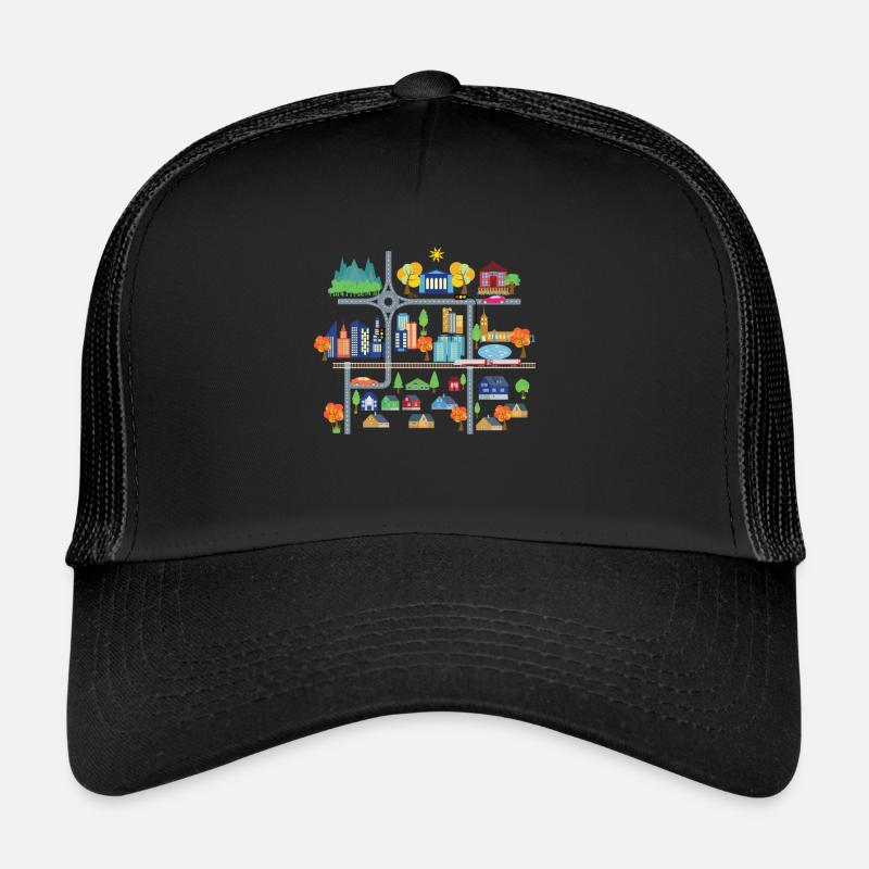 Spielmatte Spielteppich Massage Trucker Cap