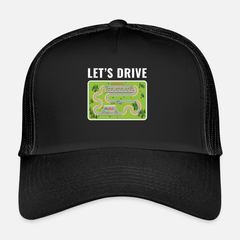 Lets Drive Spielteppich Spielmatte Trucker Cap