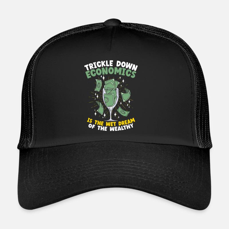 Wirtschaftswissenschaftler Wirtschaftslehrer Beruf Wirtschaft Wirtschaft - Trucker Cap - Schwarz/Schwarz