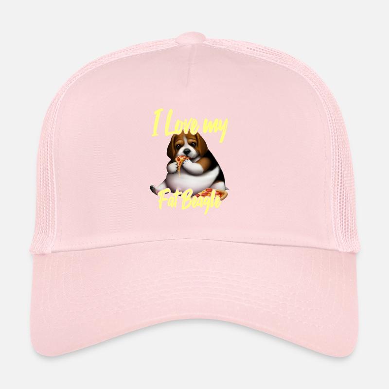 J’aime mon gros beagle Casquette trucker 