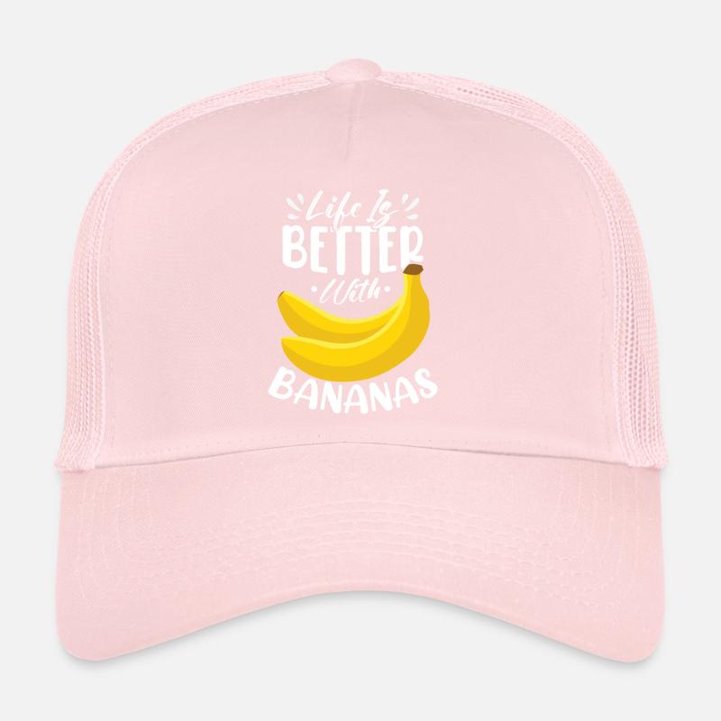 Life Is Better With Bananas Trucker Cap