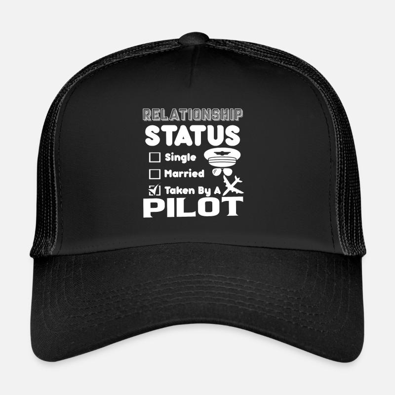 Pilot Pilot Relationship Status Trucker Cap