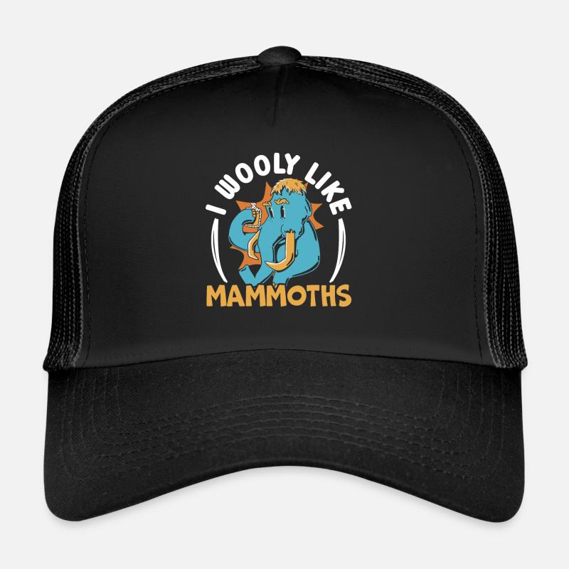 Mammutelefant Wildtiere Ausgestorbene Tierliebhaber Trucker Cap